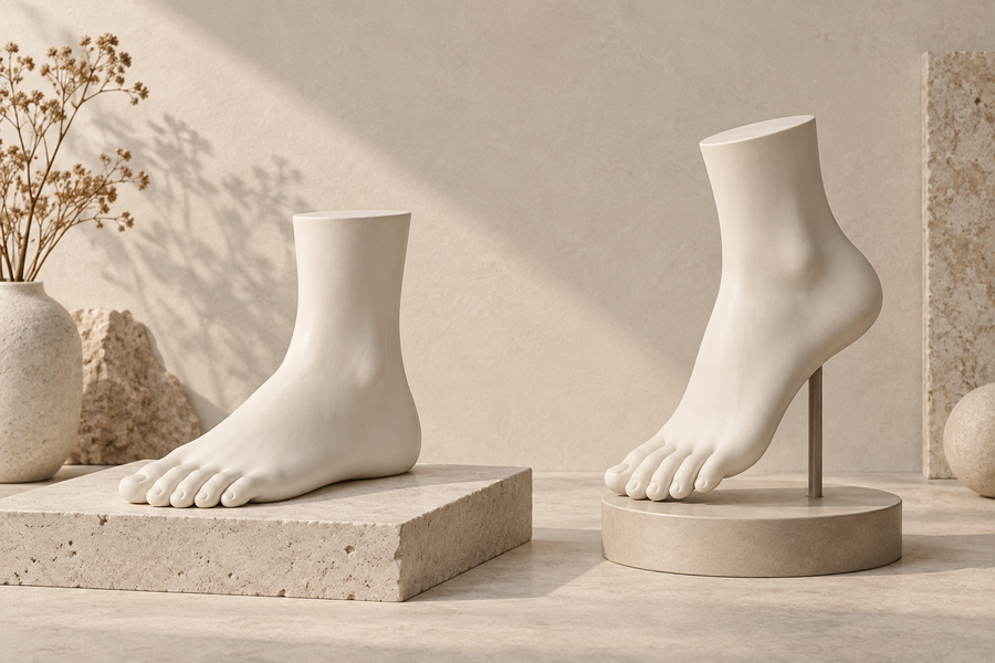 Poseable Silicone Foot Models: What Actually Moves?
