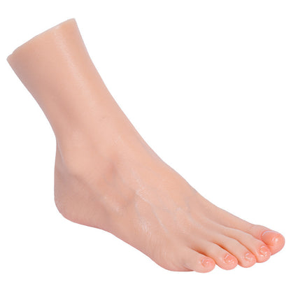 Realistic Silicone Female Feet Model – 22cm Soft Foot Props, Pair