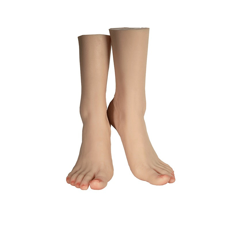TG4000 25cm realistic silicone and TPE foot model