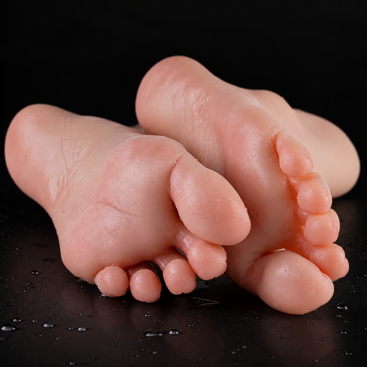 TG36A realistic silicone feet sole detail